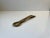 Art Deco Brass Shoe Horn with Draped Details, 1930s For Sale - Image 4 of 6