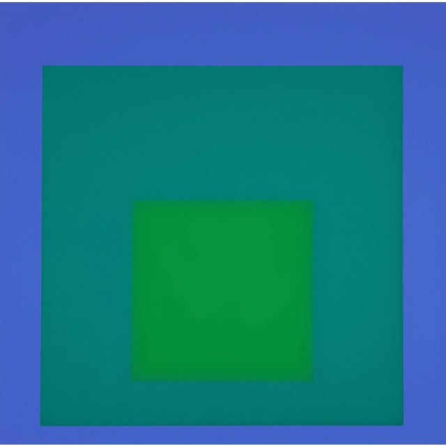 "Homage to the Square" serigraph by Josef Albers from the monumental "Formulation : Articulation" published by Harry N....