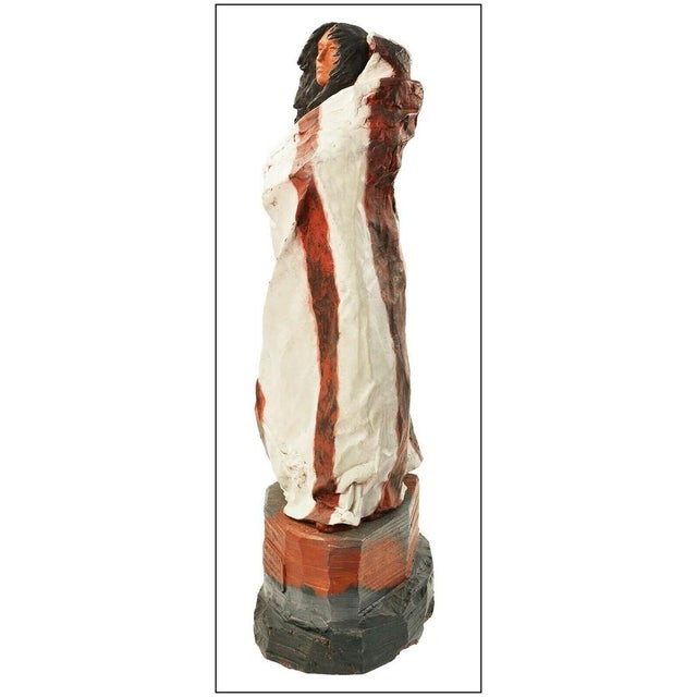 Harry Jackson Authentic & Large Polychromed Bronze Sculpture "Sacagawea", listed with the Submit Best Offer option....