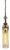 Mid 20th Century Murano Open Clear Lattice Cylinder Ormolu Pendant Light For Sale - Image 13 of 18
