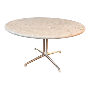 Herman Miller Eames La Fonda Round Stone Coffee Table
