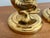Late 20th Century 20th Century Brass Dolphin Neoclassical Candle Holders - A Pair For Sale - Image 5 of 11
