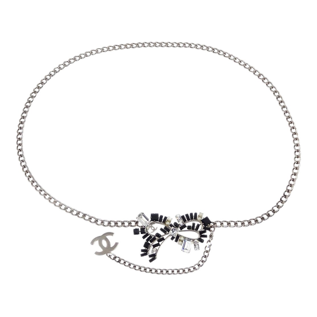 CHANEL 25S CHAIN BELT WITH PEARL 610546 main image 1