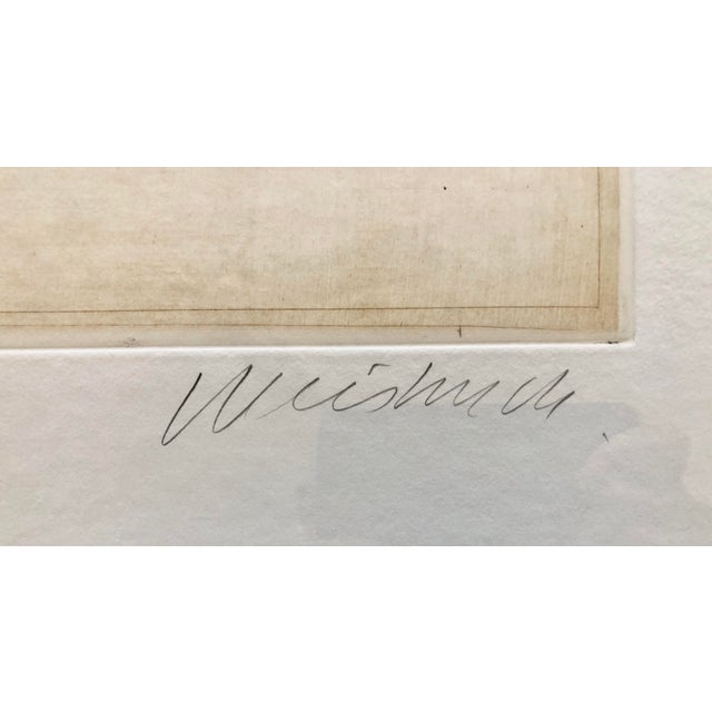 1990s Claude Weisbuch, “Au Musée” Certificate of Authenticity For Sale - Image 10 of 10