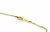 Mikimoto 18k Yellow Gold 3 Fish Charm Chain Bracelet For Sale - Image 4 of 4