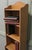 Arts and Crafts Slim Golden Oak Bookcase, 1900 For Sale - Image 4 of 7