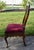 Pennsylvania House Cherry Dining Chairs Vintage Queen Anne Set of 6 Velvet For Sale - Image 13 of 17