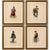 Title: set of four antique spanish costume engravings, castile & madrid, circa 1850 subject: spain, castile, madrid,...