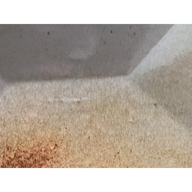 Rectangular Vase in Glazed Ceramic by Leandro Lega, 1982 For Sale - Image 10 of 13