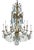 Genoese Empire Gilt 12-Light Chandelier For Sale