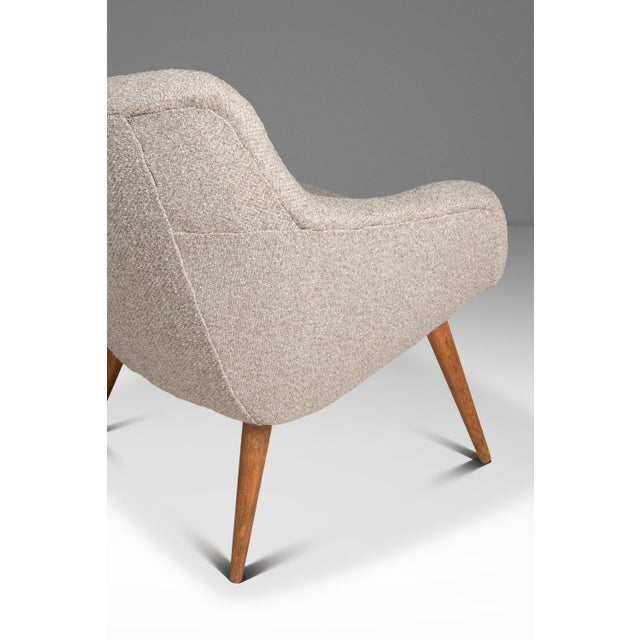 Rare Restored Mid-Century Modern 'Holiday' Series Lounge Chair by Lawrence Peabody for Selig Danish Line, Usa, C. 1955 For Sale - Image 15 of 18