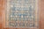 Textile Blue Small Square Malayer rug no.j2834 For Sale - Image 7 of 8