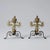 Fire Dogs in Wrought Iron, Set of 2 For Sale - Image 5 of 5