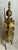 Antique French Style Rococo Mantel Clock Case Gilt Brass For Sale - Image 11 of 12