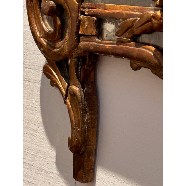 Wood 18th Century Italian Mirror For Sale - Image 7 of 11