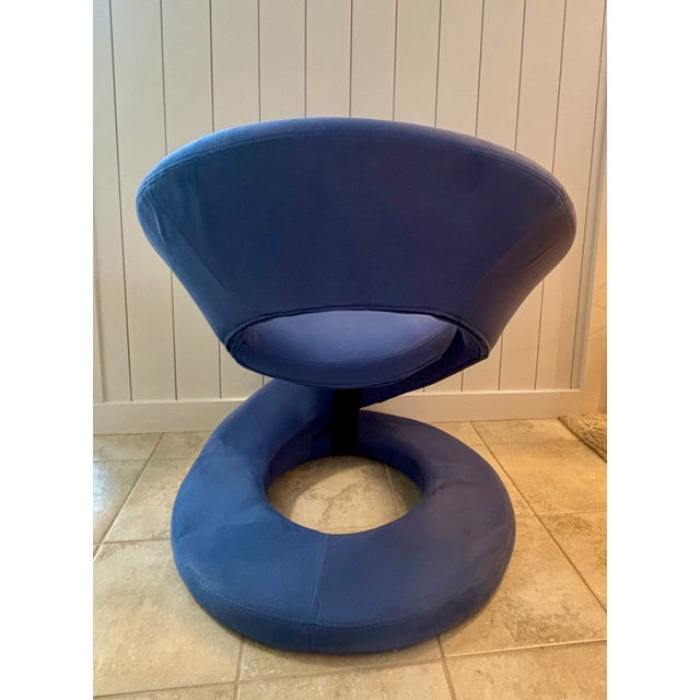2000 - 2009 Louis Durot Style Orange Peel Chair by Jaymar For Sale - Image 5 of 6