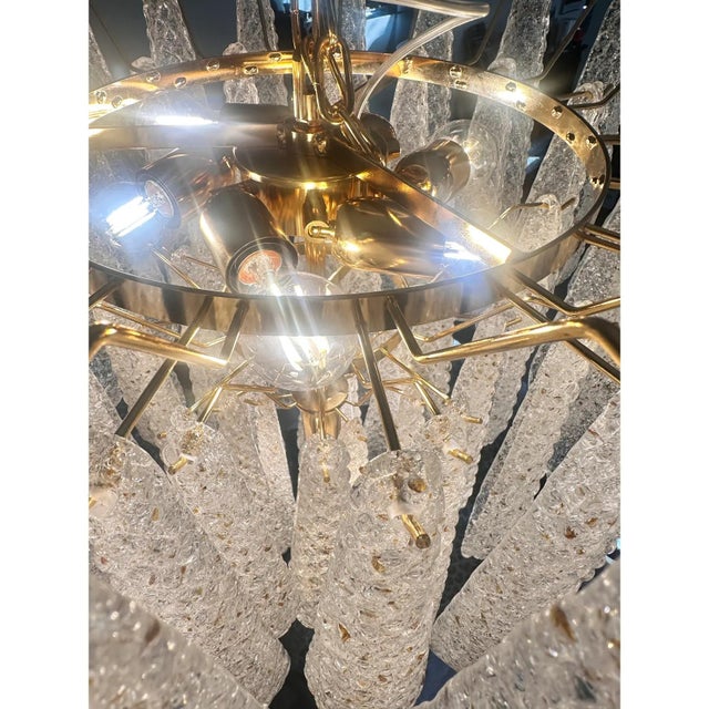 Conchiglie Murano Glass Gold Chandelier by Simoeng For Sale - Image 7 of 12