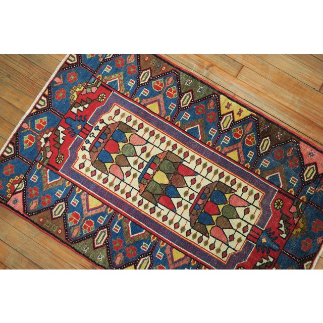 Antique Persian Malayer Mat Rug - 2'5" x 3'8" For Sale In New York - Image 6 of 6