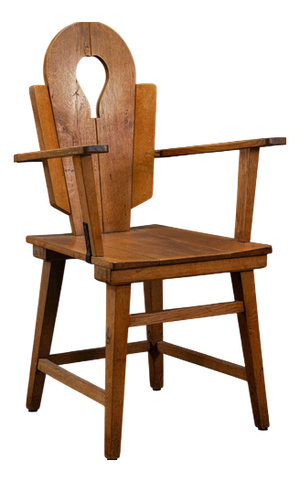 Sculptural Dining Chairs, 1960s, Set of 10
