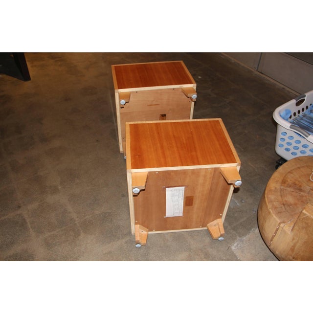 Brown 1990s Joseph Kelly Custom Made "Rorshach Bunching Tables" For Sale - Image 8 of 10