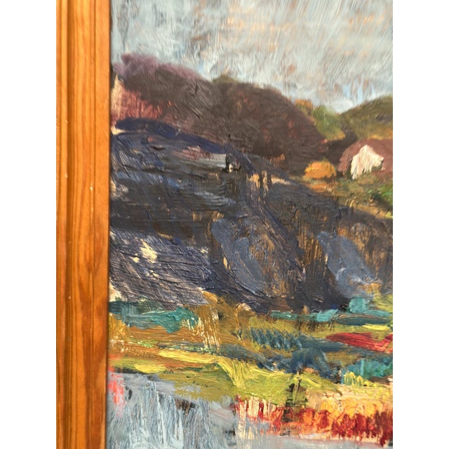 Karl Otto Kellgren, Landscape, 1960s, Oil on Canvas, Framed For Sale - Image 4 of 18