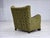 Wood Vintage Danish Relax Chair in Furniture Velour and Oak, 1950s For Sale - Image 7 of 18