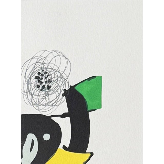 Joan Miró, La Mélodie Acide, Planche III, 1980, Lithograph For Sale - Image 6 of 7
