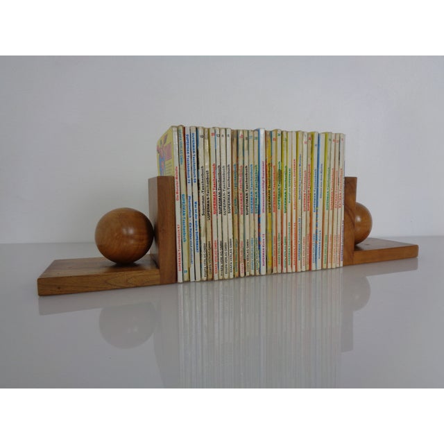 Vintage Wooden Bookends, Germany, 1950s, Set of 2 For Sale - Image 9 of 15