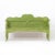 Rustic Folk Art Farmhouse Painted Pine Bench For Sale - Image 4 of 11
