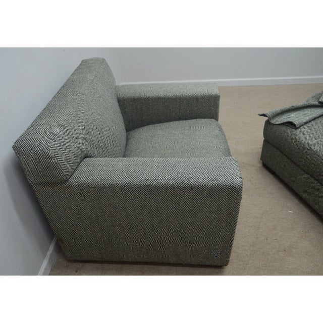 Black 20th Century Ralph Lauren Modern Chair W/ Ottoman For Sale - Image 8 of 12