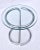 Eileen Gray Sculptural Chrome and Glass Side Table, Mid-Century Modern, 1970s For Sale - Image 4 of 6