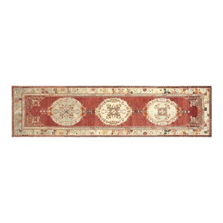 1960s Turkish Oushak Runner For Sale