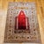 A magnificent late 19th-century Turkish all-silk prayer rug in the traditional Mihrab design, this exquisite textile...