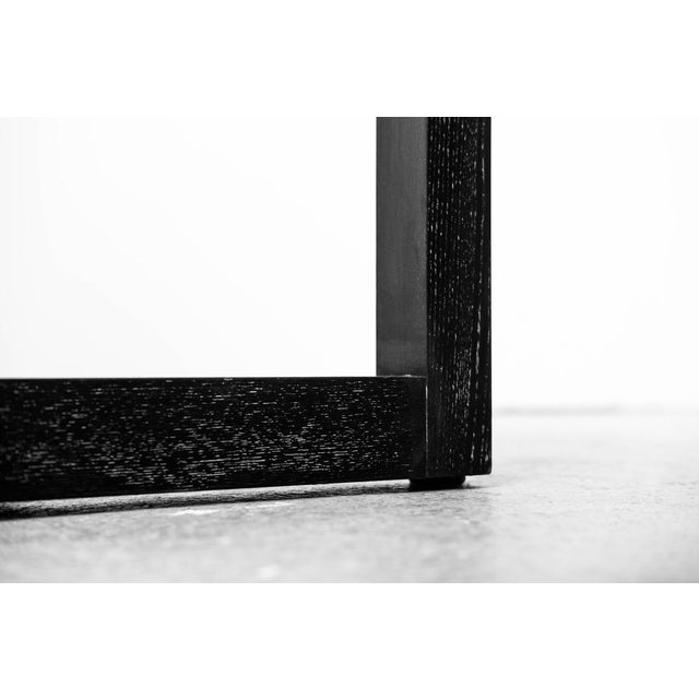 Wood Viennese Side Table with Marble Top in the style of Josef Hoffmann, 1960s For Sale - Image 7 of 11