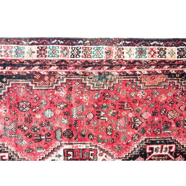 Mid-20th Century Persian Shiraz Rug For Sale - Image 13 of 14
