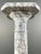 20th Century White Veined Marble Column For Sale - Image 3 of 6