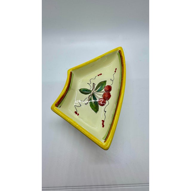 Ceramic 1990s M.O.D. Deruta “Frutta Mista” Antipasto Set - 7 Piece For Sale - Image 7 of 12