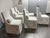 Uttermost Matthew Williams for Uttermost Coley White Armless Dining Chairs, Set of Six For Sale - Image 4 of 12