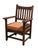 Arts & Crafts Antique Arts & Crafts / Mission Oak Armchair For Sale - Image 3 of 9