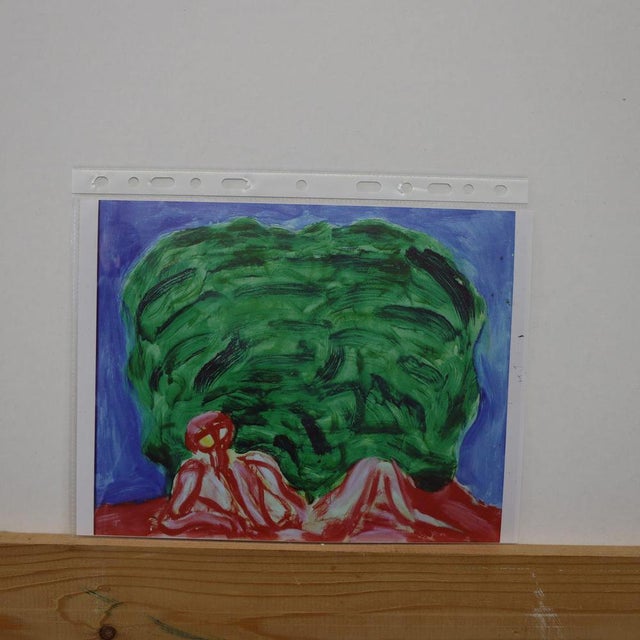 Virgilio Guidi, Man in Space, Oil on Canvas, 1973, Framed For Sale - Image 14 of 18