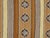 Mid 20th Century Vintage Navajo Carpet, Folk Rug, Handmade Wool, Beige, Caramel, Tan For Sale - Image 5 of 5