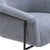 Lua Blue Chenille Accent Chair For Sale - Image 4 of 8