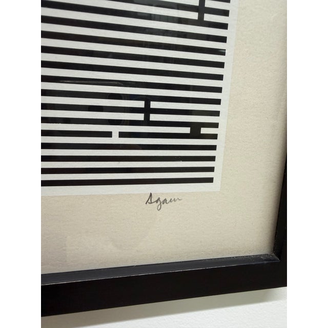 Yaacov Agam Original Double Metamorphosis Lithograph, Hc 7/9 Signed For Sale - Image 9 of 15