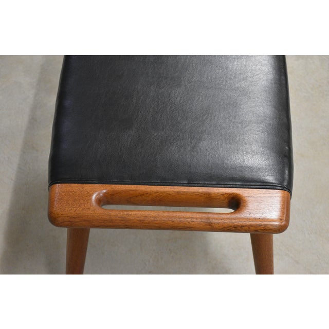 1960s Hans J. Wegner Ap29 Papa Bear Ottoman For Sale In Boston - Image 6 of 8