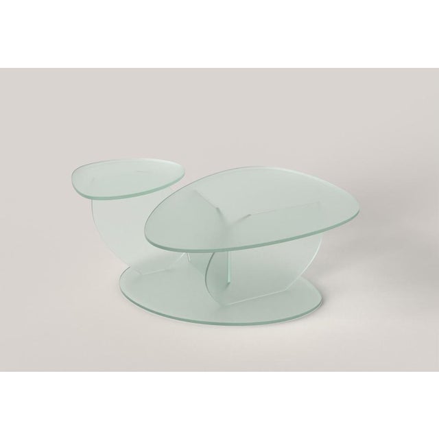Selva V2 Glass Low Table by Simone Fanciullacci For Sale - Image 8 of 9