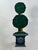 Green Vintage Topiary Umbrella Stand For Sale - Image 8 of 9