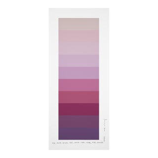 Contemporary Abstract Pencil and Acrylic on Fabriano-Pittura Paper "Emotional Color Chart 262" by Kyong Lee For Sale