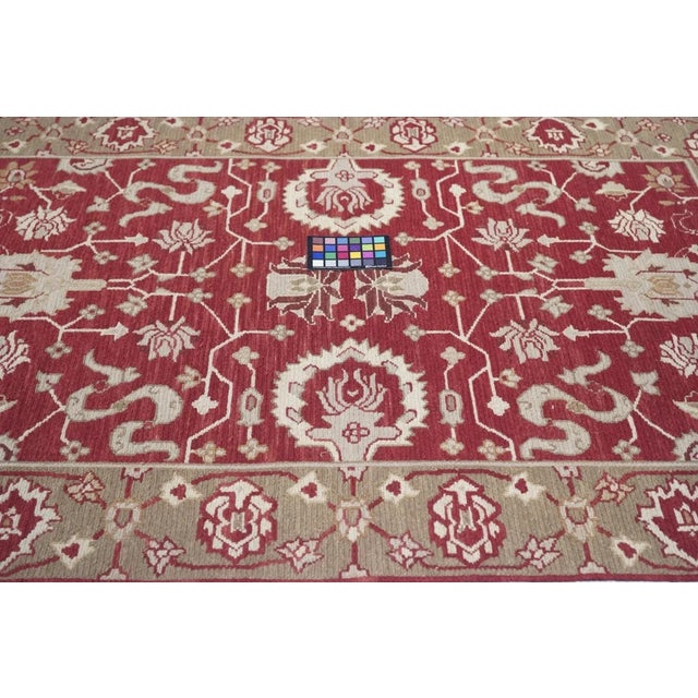 Textile Sumak Rug 4'1'' X 6'1'' For Sale - Image 7 of 9