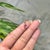 Contemporary Minimalist Pink Sapphire Oval Bezel Set Pendant in 14k Yellow Gold For Sale - Image 3 of 15
