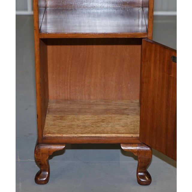 Burr Walnut Bedside Cupboards or Lamp Tables from Waring & Gillows, 1932, Set of 2 For Sale - Image 13 of 18